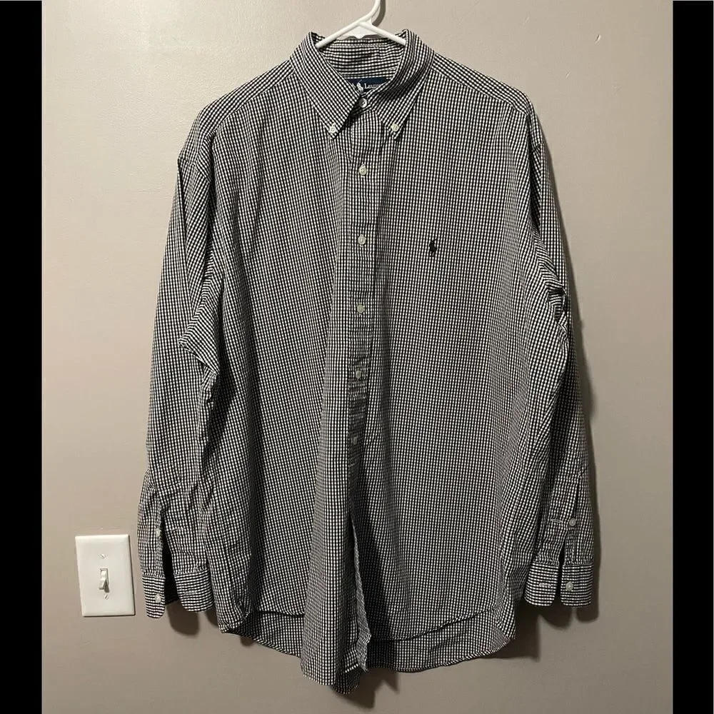 VINTAGE Polo Ralph Lauren long sleeve button down